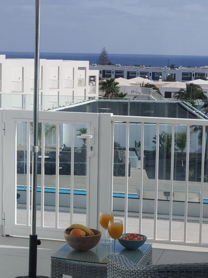 Apartment Namaste- Amazing Sea View & Infinity Pool - Good Wifi - Smart Tv-Residence Senator Costa Teguise Eksteriør billede